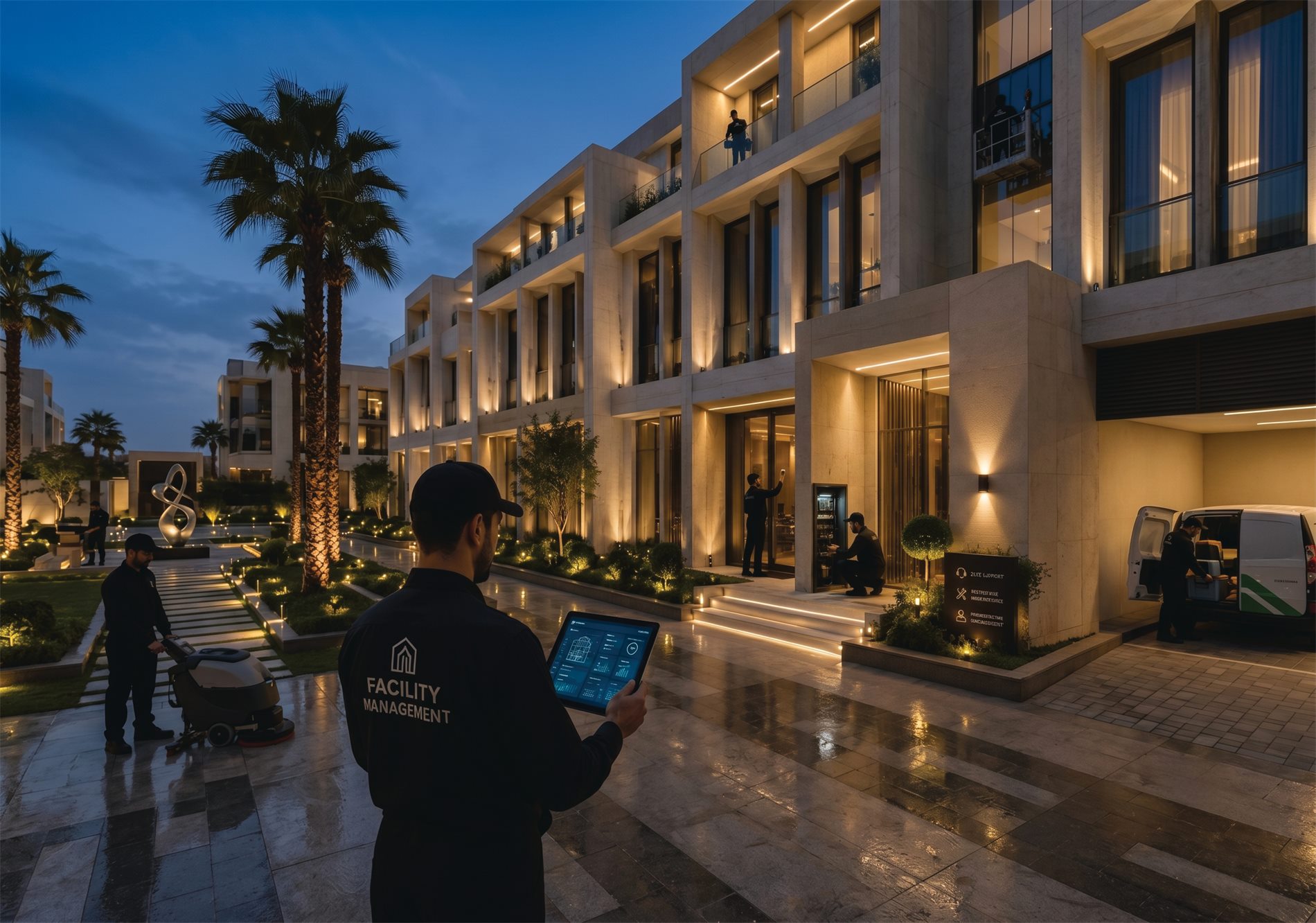 إدارة مرافق وتشغيل احترافي